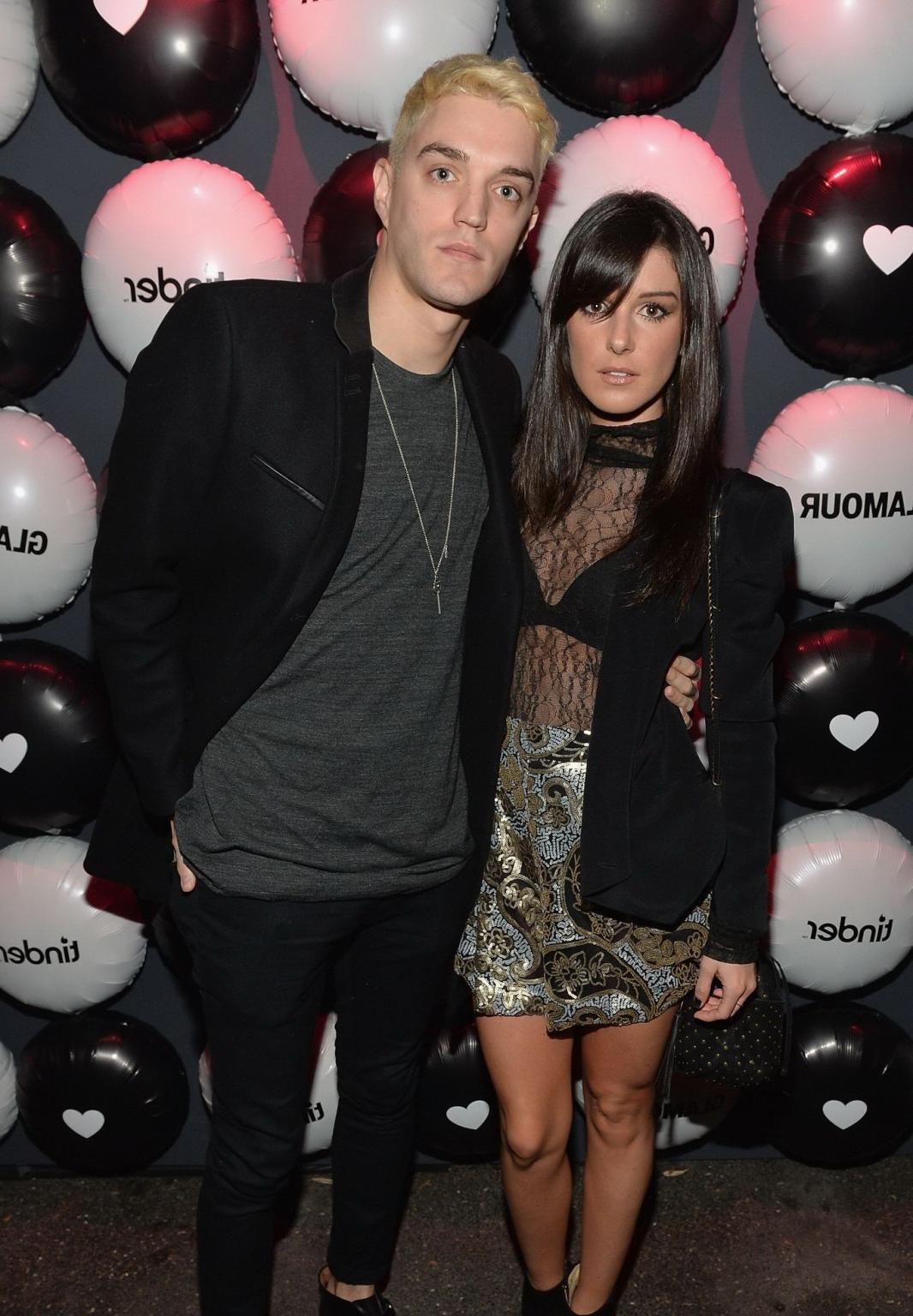16P Shenae Grimes see-through to bra at the Glamour Hearts Tinder Party in Hollywood