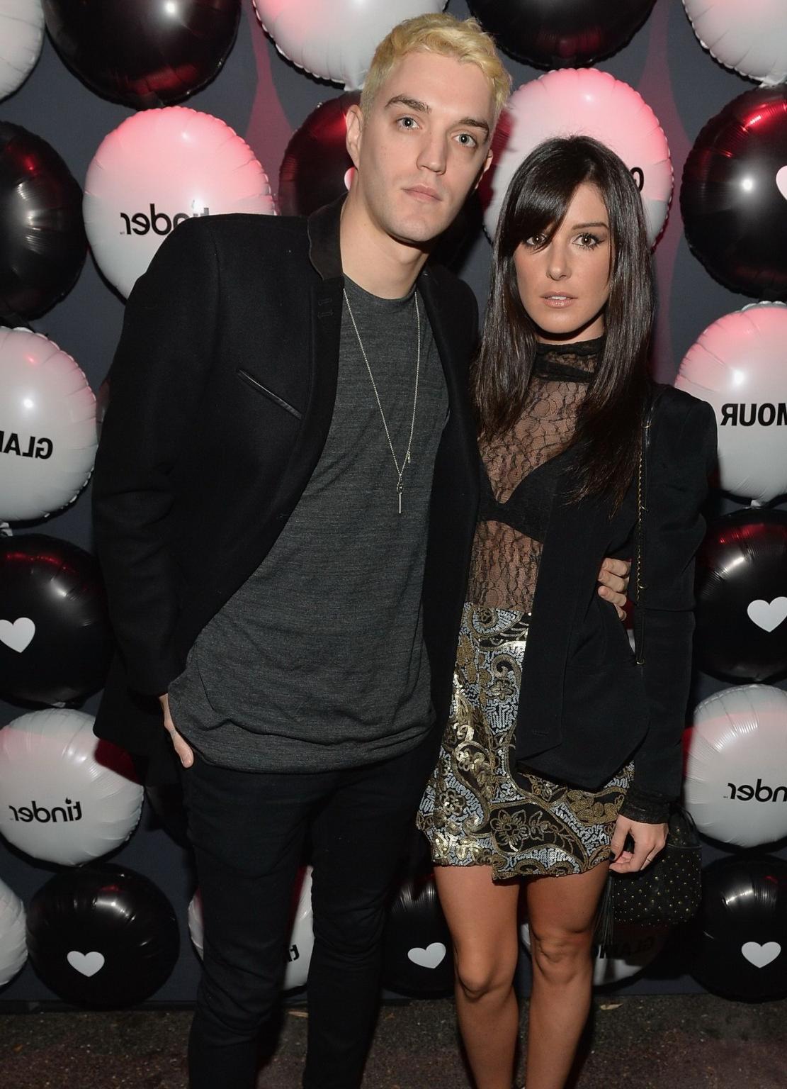 16P Shenae Grimes see-through to bra at the Glamour Hearts Tinder Party in Hollywood