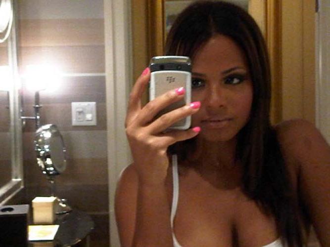 16P Christina Milian exposing sexy body and huge boobs on private photos