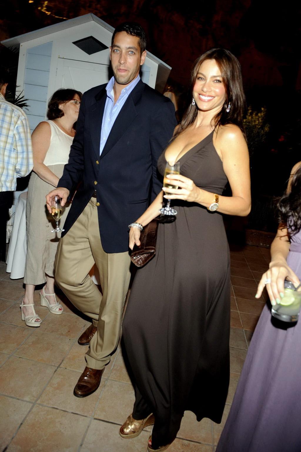 15P Sofia Vergara shows huge cleavage celebrating her birthday at The Global Film Fe