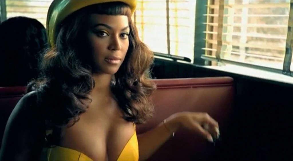 16P Beyonce Knowles looking sexy with Lady Gaga in video spot