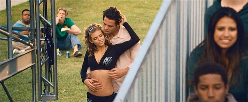 16P AnnaLynne McCord as cheerleader in movie and showing her nice tits
