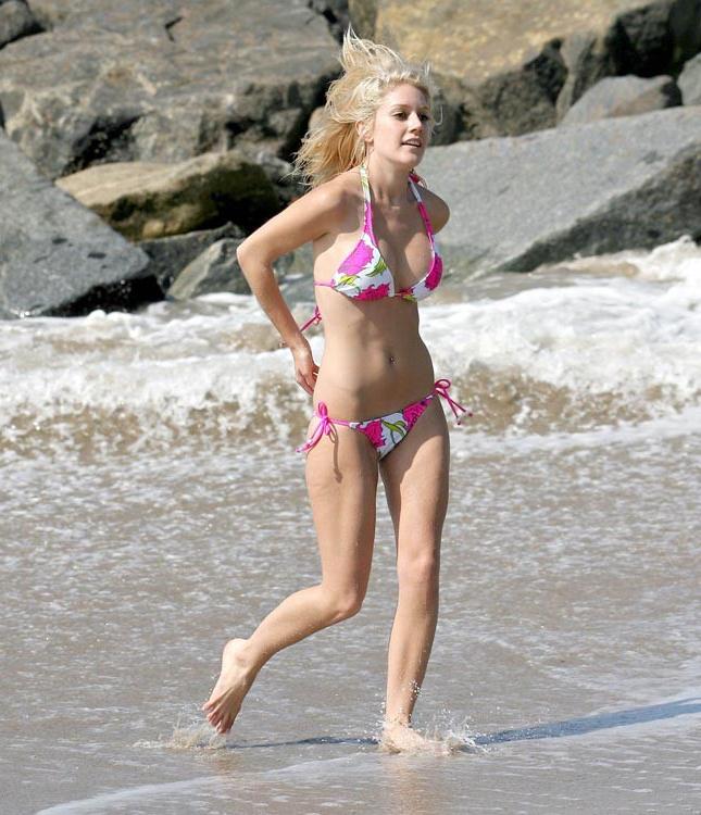 15P Heidi Montaq in skimpy bikini showing big boobs