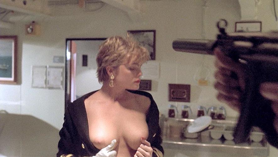 11P Erika Eleniak showing her nice big tits and great ass in thong