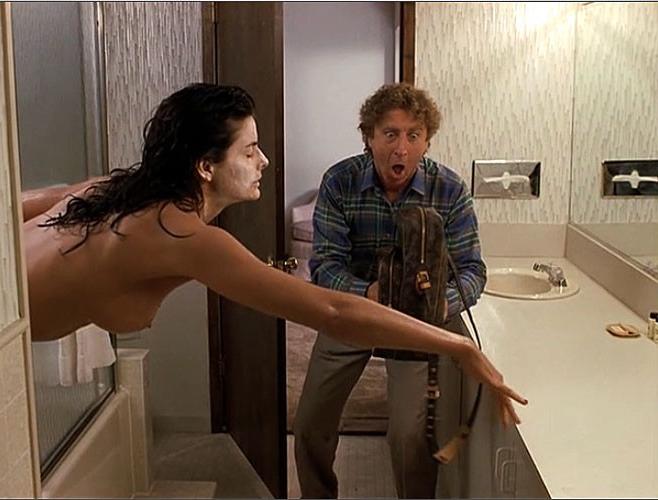 16P Joan Severance showing her nice big tits and bathing nude