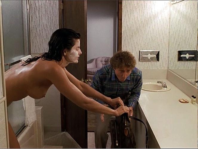 16P Joan Severance showing her nice big tits and bathing nude