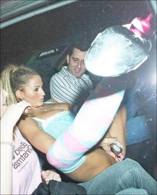 16P Glamour model Katie Price showing her really big breasts