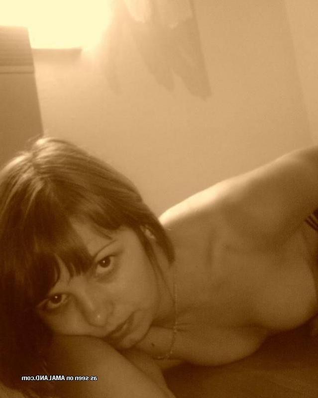15P Naughty petite wife flashing her perky breasts