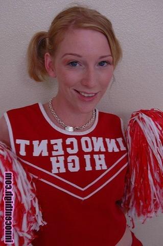 16P Horny slim cheerleader teen Alexa Lynn seduces and fucks her pro