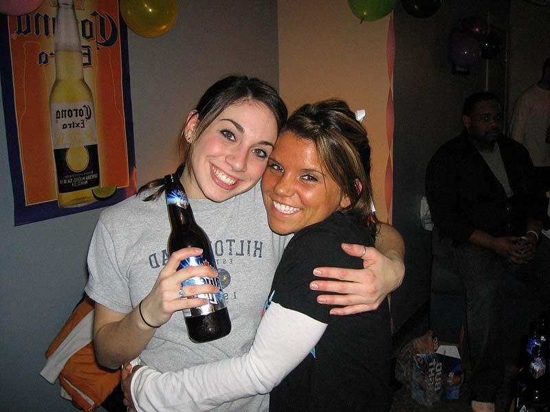 12P Drunk GF Cheerleader Sluts Get Smashed At The After Party