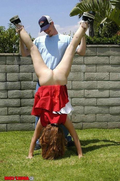 16P filthy cheerleader seducing her coach