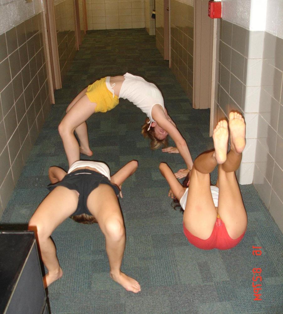 20P Real teen cheerleaders