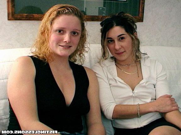 15P Giant girl gets first fucked by another chick