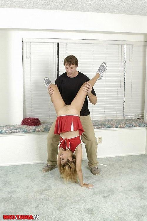 17P Tempting blonde cheerleader getting banged hard by her coach