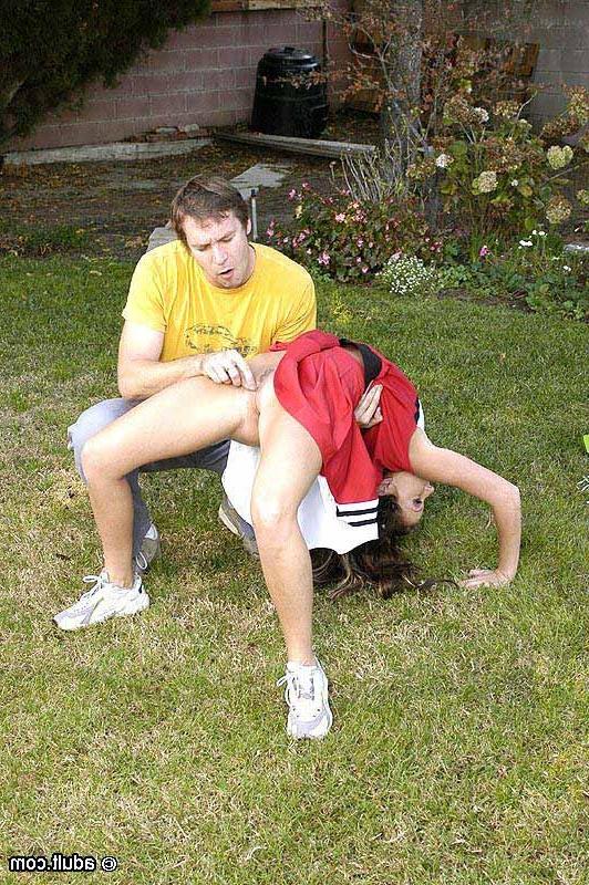 17P Cheerleader gets her mouth and pussy stuffed with thick cock