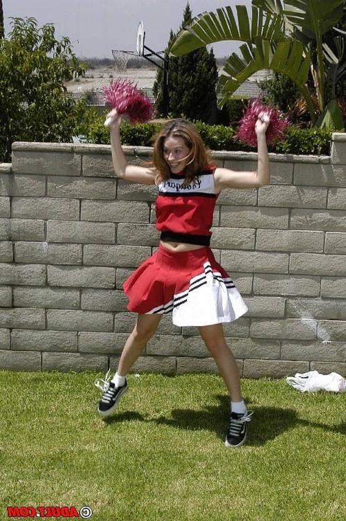 17P Young cheerleader sucking and fucking just to make the squad
