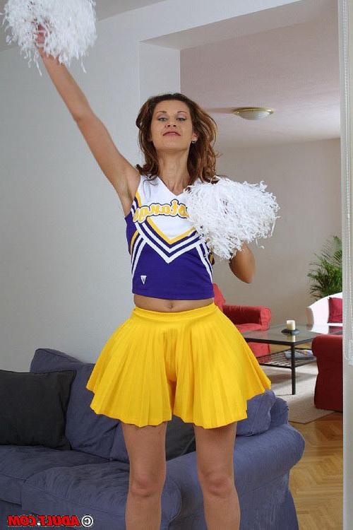 18P Busty redhead cheerleader craves for a thick cock