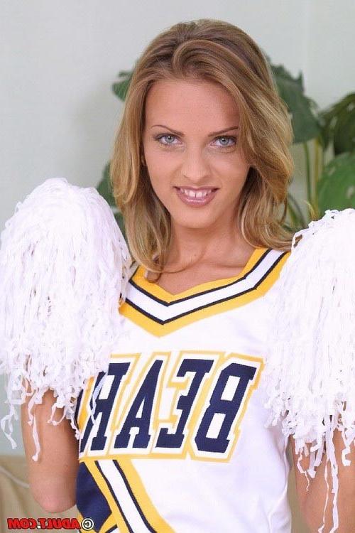 17P Young horny cheerleader craves for hard thick cock