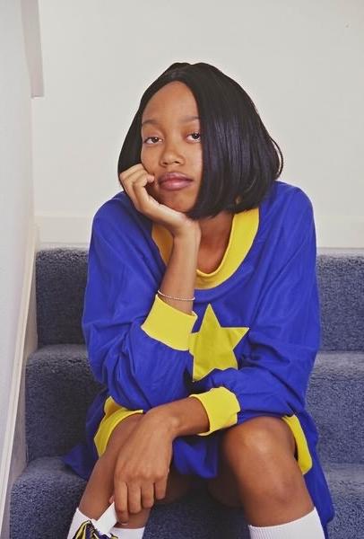 15P Under teen ebony cheer blue dress upskirt