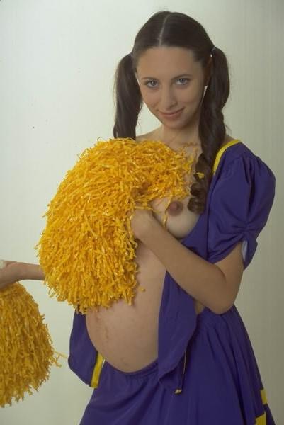20P Pregnant Cheerleader