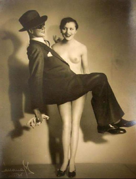 13P Hairy cunny of retro ladies getting pleased