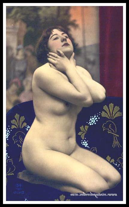 16P Vintage rare and exclusive antique ladies exposed