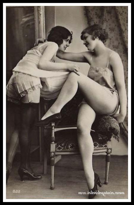 16P Vintage rare and exclusive antique ladies exposed