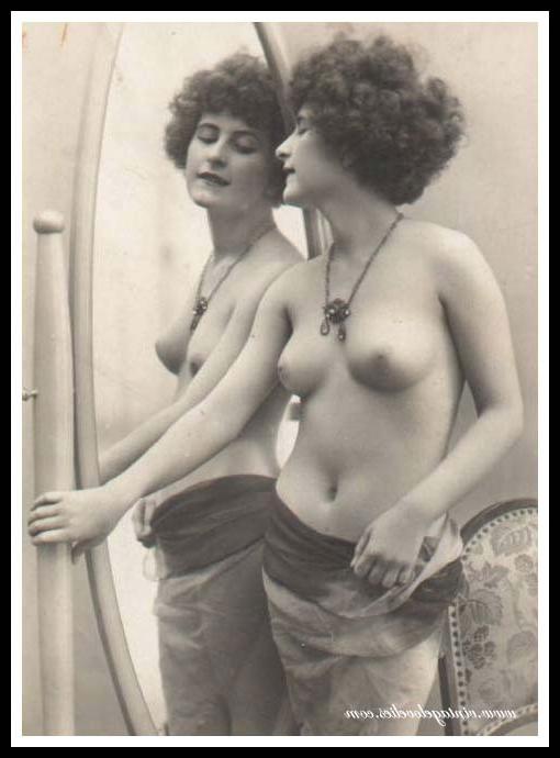 16P Vintage rare and exclusive antique ladies exposed