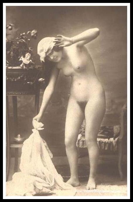 16P Vintage rare and exclusive antique ladies exposed
