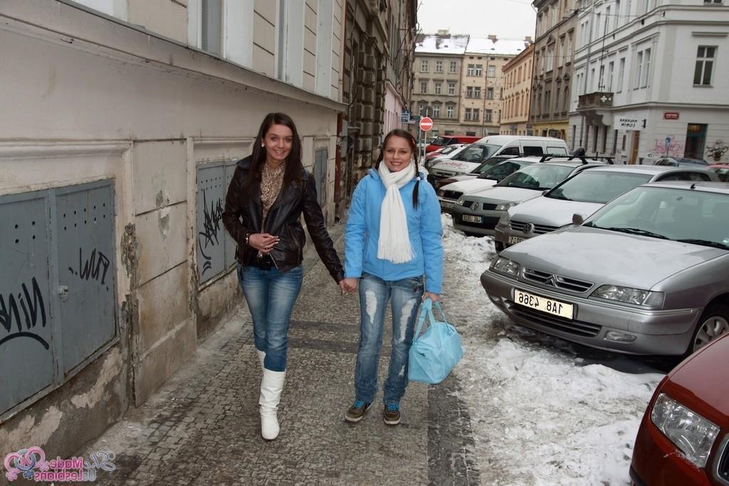 16P Lustful teacher wanted to see some lesbian action. She told Audr