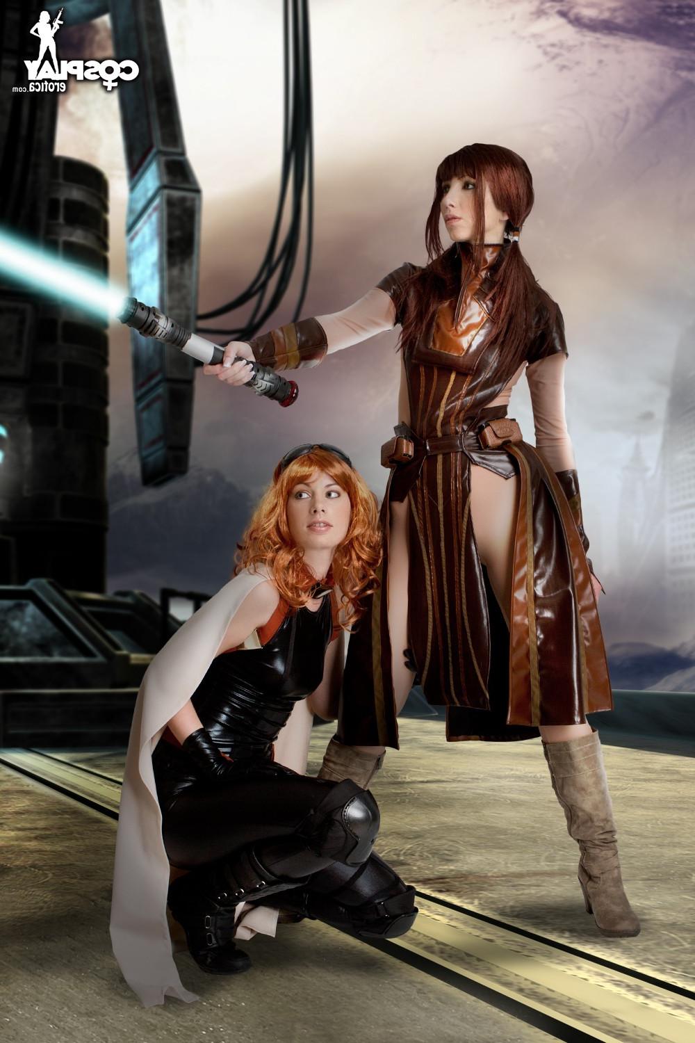 12P Bastila Shan was always impatient and headstrong versus Flamered colored hair Ma