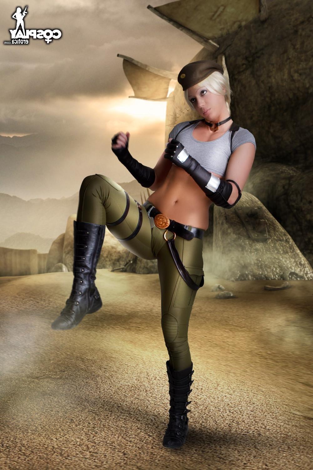 12P Sonya form Mortal Kombat