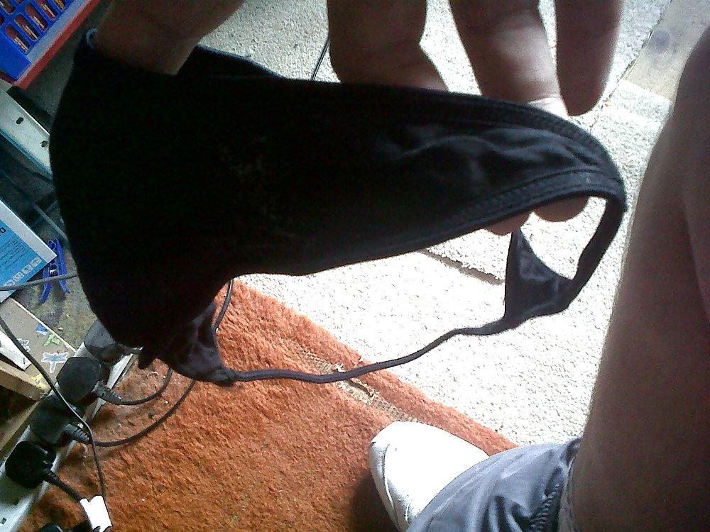 4P Mates fit girls fresh thong risky again and tasty