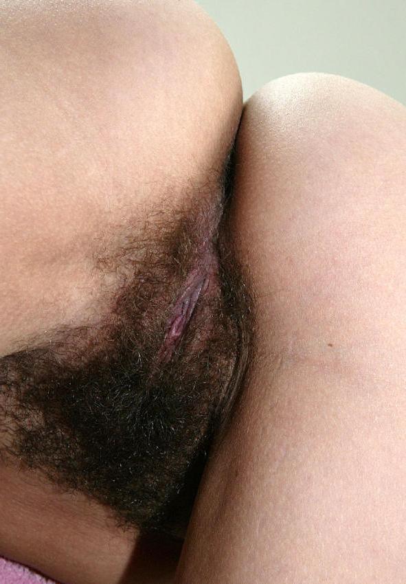 20P Hairy curly girl with massive boobs