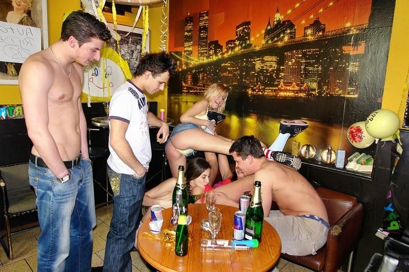 16P A very kinky horny birthday party with hot teenage chicks