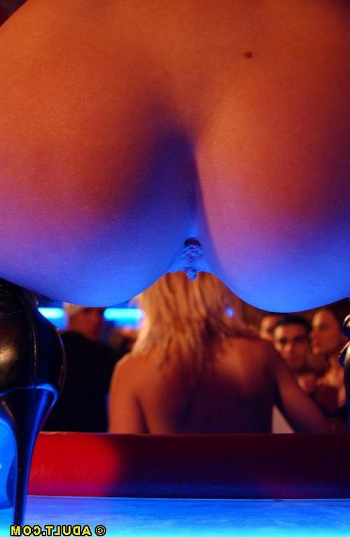 17P Nasty bisexual chicks enjoy hardcore orgy in the club