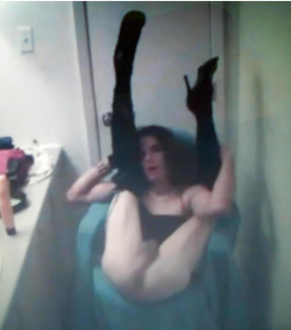 25P A chair in the bathroom