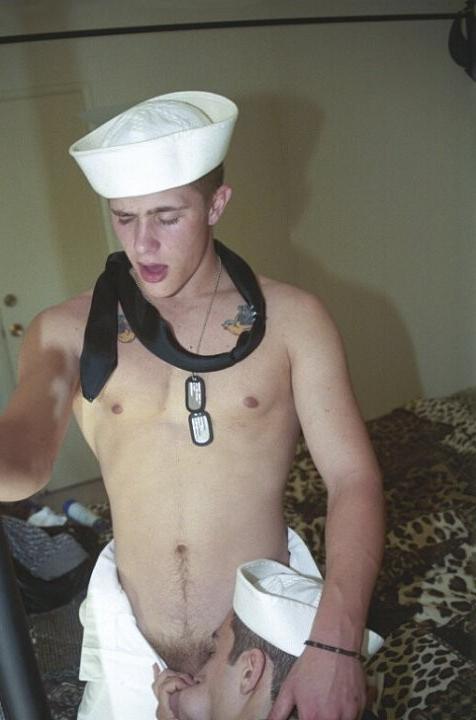 20P Two hot sailors sucking and fingering and drilling