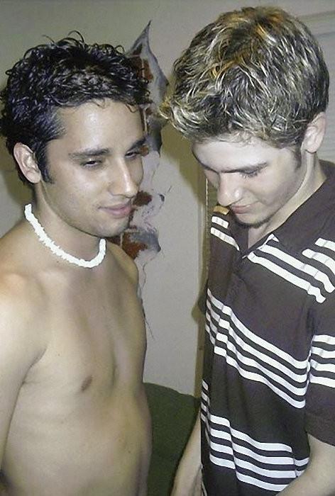 20P Blond haired dude and italian twink suck and screw