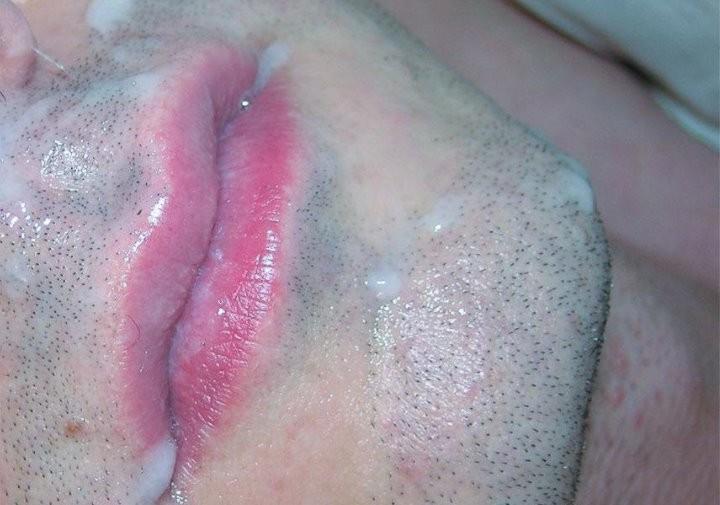 20P Fair and dark haired dudes sucking and facial cumming enjoyment