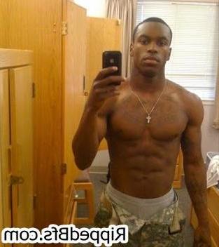 10P Hunk dude with big muscles is in the bathroom cleaning up