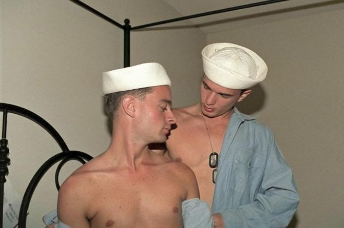 20P Smooth marines sucking and fucking and cumming joy on a straggle