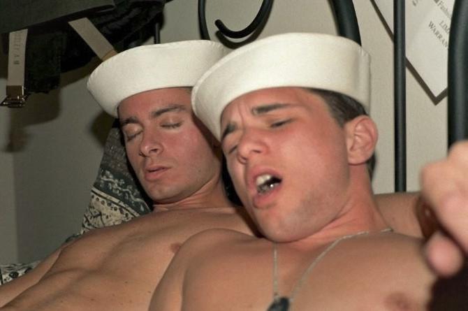 20P Smooth marines sucking and fucking and cumming joy on a straggle