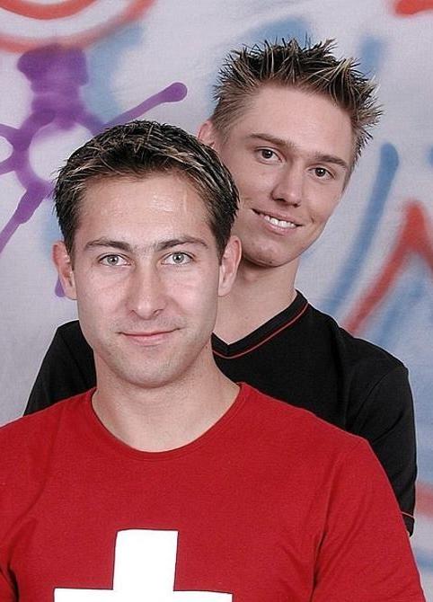 20P Fair haired college twinks sucking and riding and cumming joy