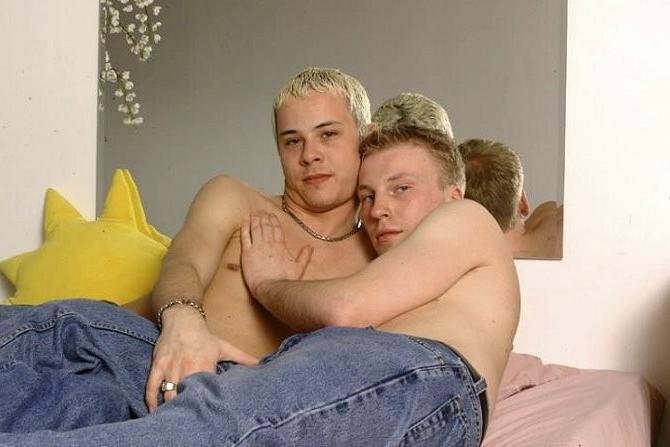 20P Fair and red haired twinks first enjoying each others big cock