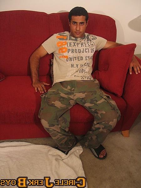 14P Military stud shows off his ripped body