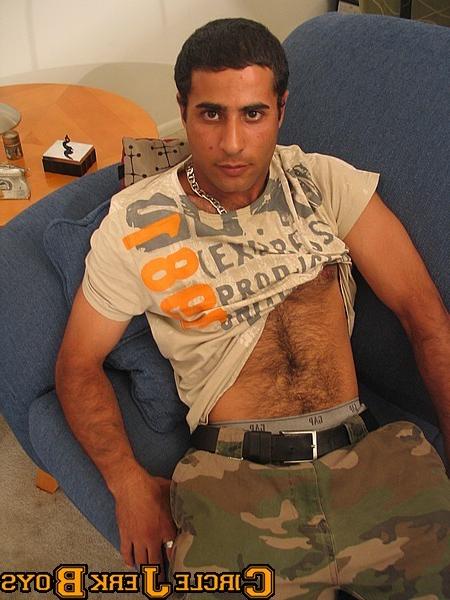 14P Military stud shows off his ripped body