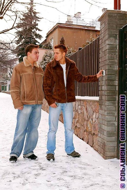 16P Girl joins two gay guys for a bisexual threesome