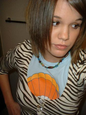 15P Mirror chick selfshooting