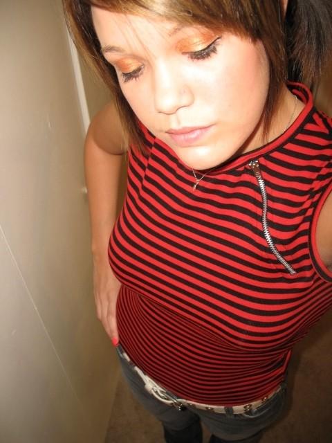 15P Mirror chick selfshooting